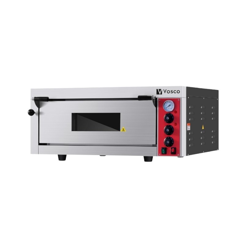 Vosco VWG-4T 25 cm 4 Pizza Kapasiteli Tek Katlı Pizza Fırını